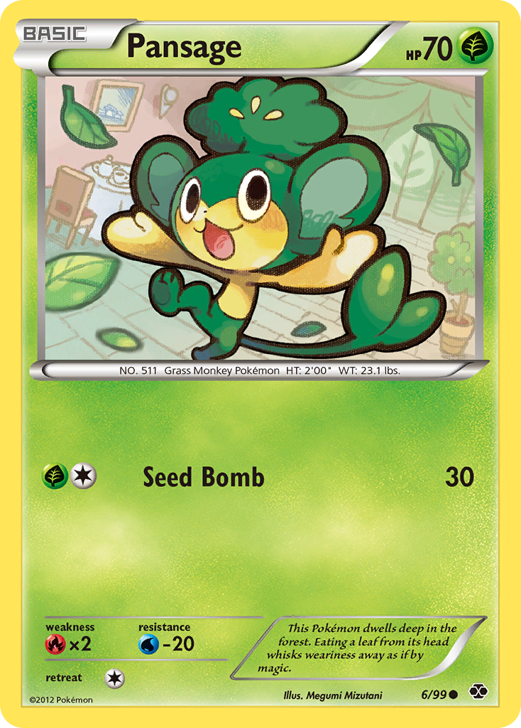 Next Destinies Pansage #6/99